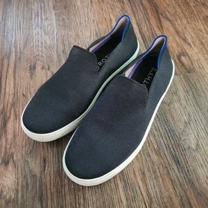 Rothys Black Slip On Shoes